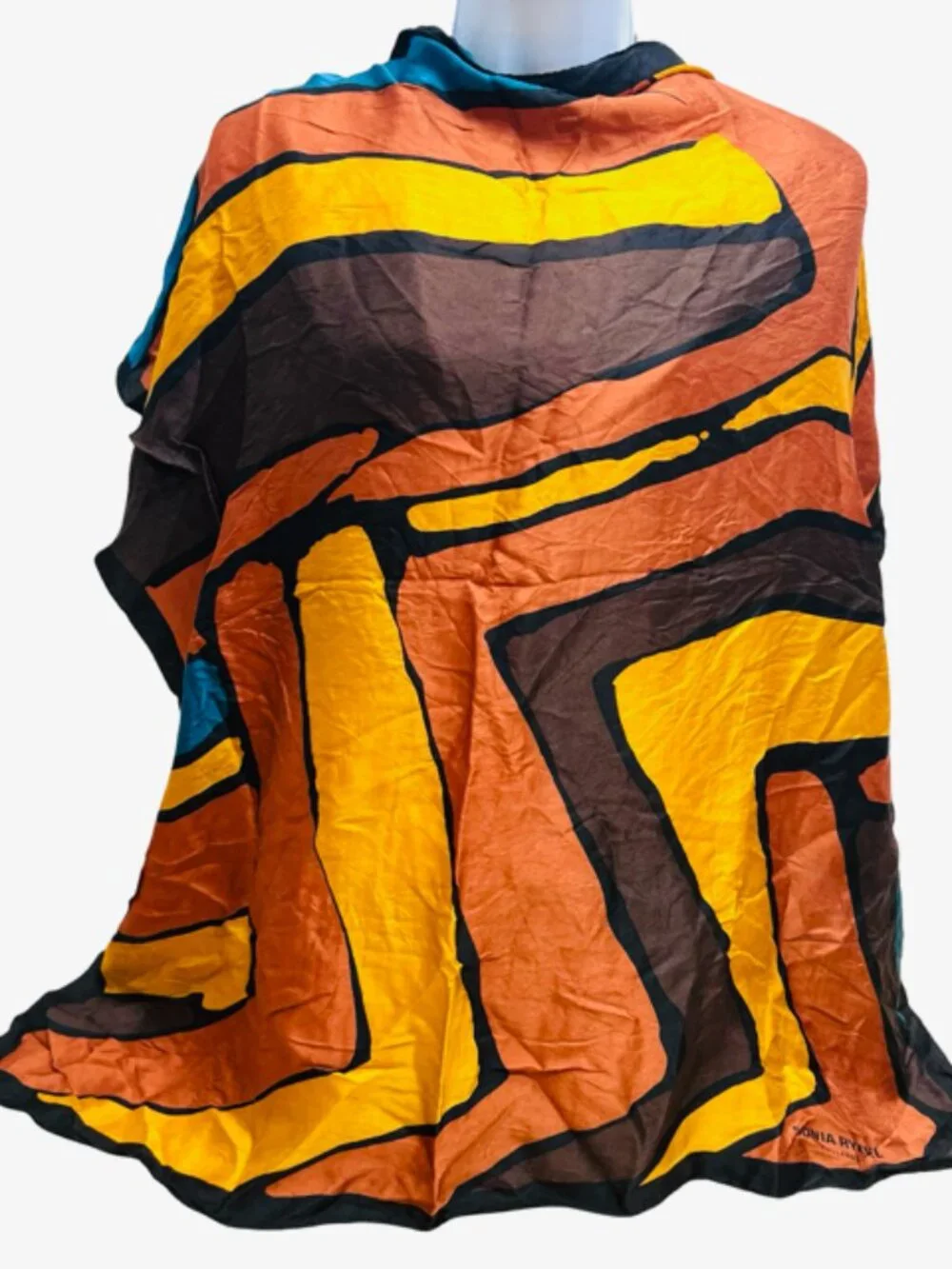 Vintage Sonia Rykiel Foulards 100% Silk Scarf 34